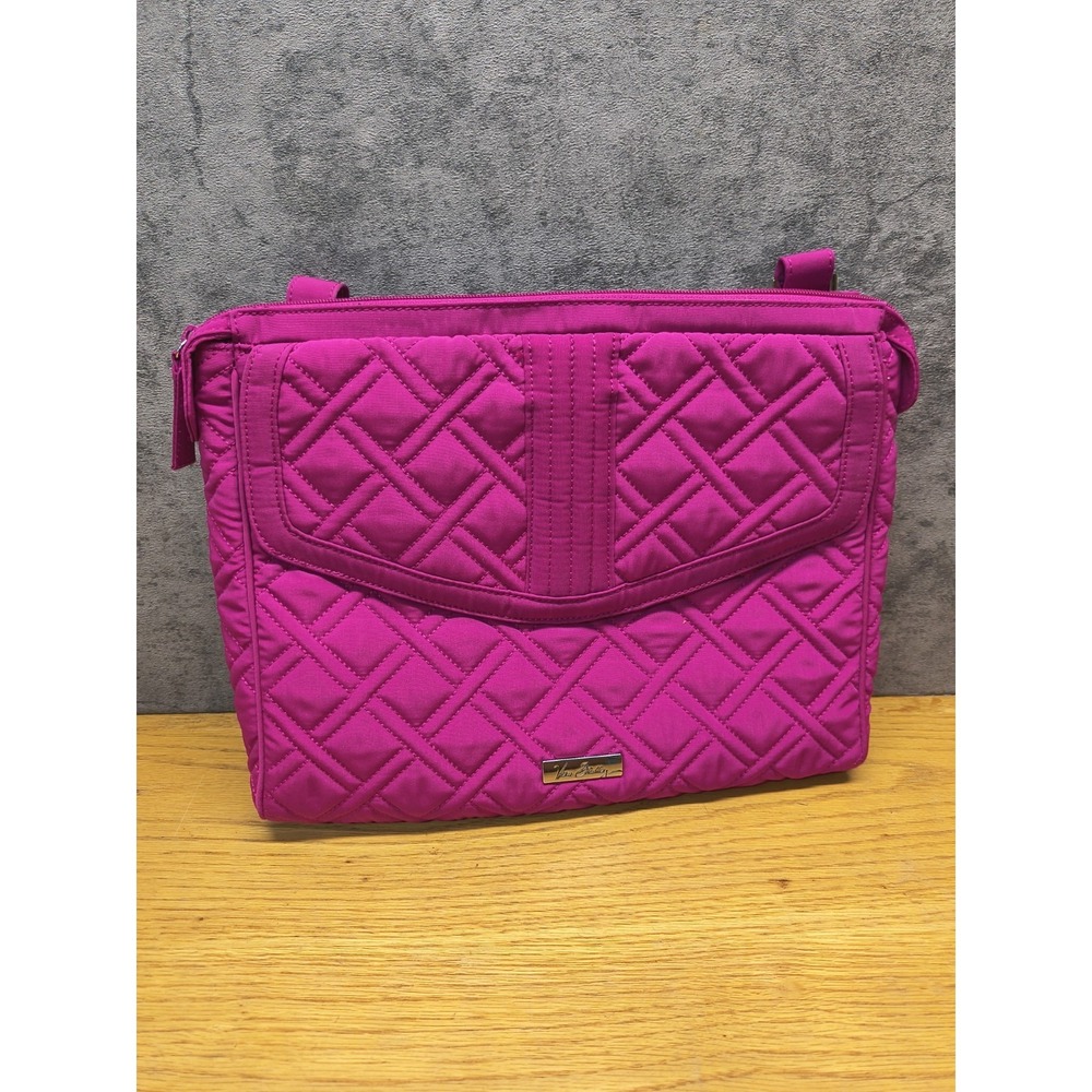 Vera Bradley Handbag Tote‎ Fuchsia Microfiber